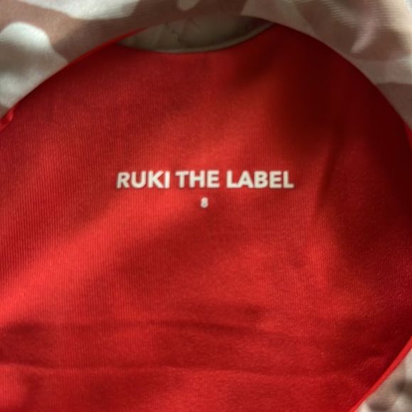 Ruki the Label Girls one piece swim suit, sz 8 - Picture 2 of 4